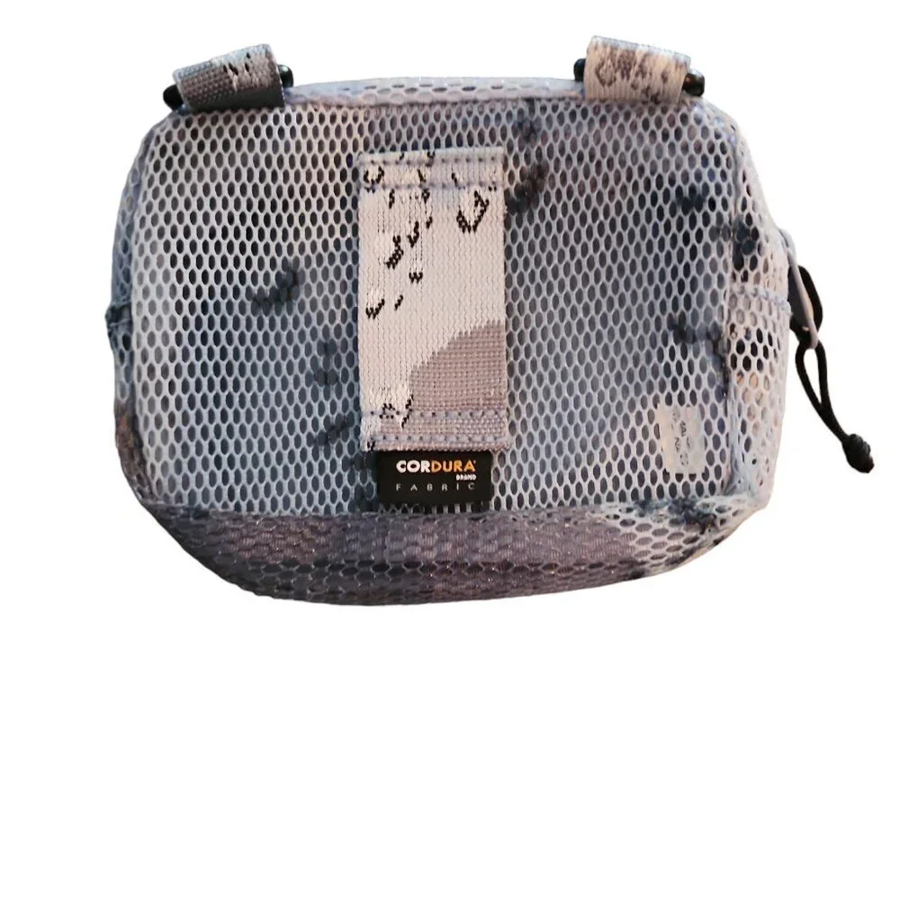 Supreme Small Shoulder Bag Blue Chocolate Chip Camo SS20 3M reflective logo 0.9L